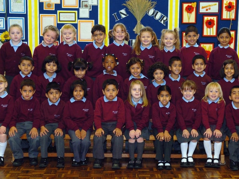 All the children in the 2006 Kennington Primary School reception class