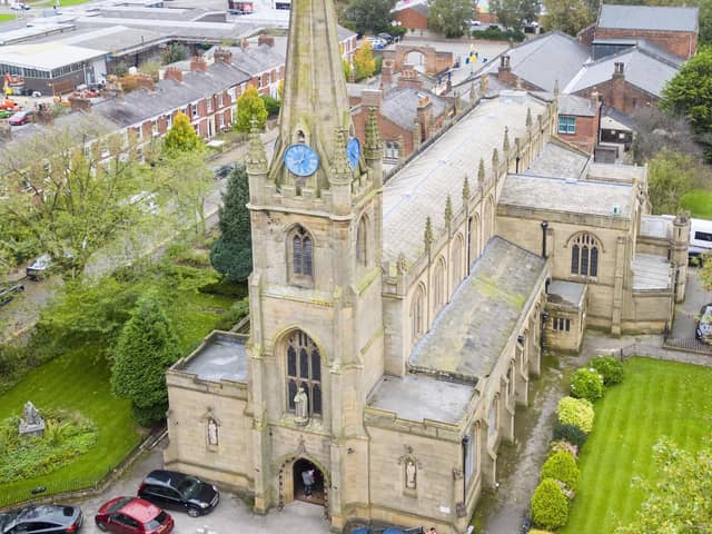 This Grade II building dating from 1833, was added to t he Heritage at Risk register in 2023.
Heritage England say: "Elements including the aisle roofs have been repaired over time to address water ingress and corrosion of iron cramps. However, threats to the roof and masonry remain, with rot and movement evident. The Church is focussed on raising funds and addressing these issues."