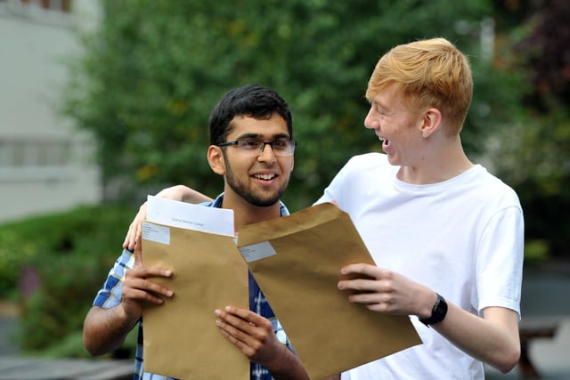 A Level results at Cardinal Newman College, Preston
Suhail Mall A*A*A and James Utley A*AA