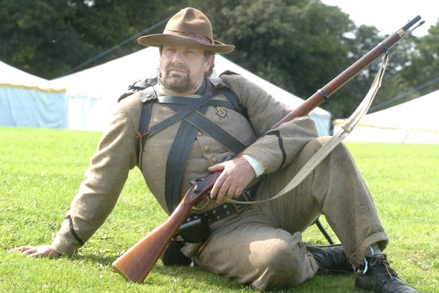 'Boer' Martin Davies who is took part in the Sheffield Fayre at Norfolk Park over the Bank Holiday Weekend in 2006