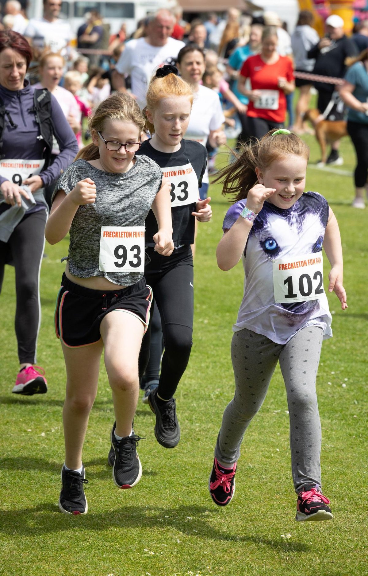The Freckleton Half Marathon and Fun Run in pictures, as competitors take part in the oldest event of its type in the UK