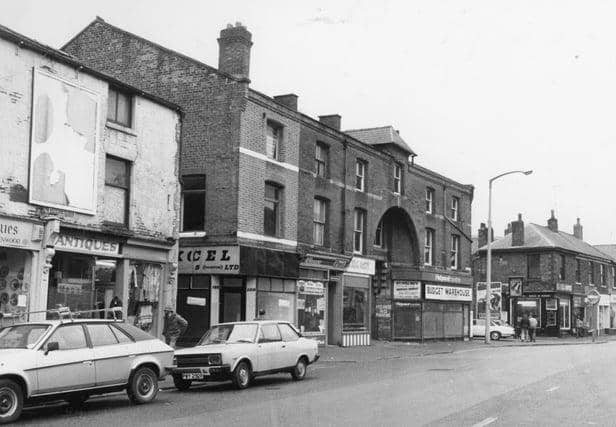 Another shot of one of the buildings set to be transformed during the Cotton Court redevelopment. This image was taken in 1982. The building in question was once home to the old police horse stables