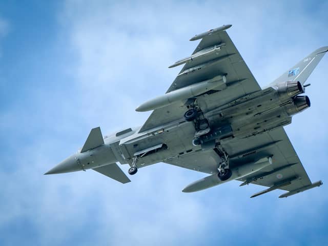 BAE Systems provides and maintains the kingdom’s fleet of Tornado and Typhoon fighter jets. Photo: Jane Barlow/PA Wire.