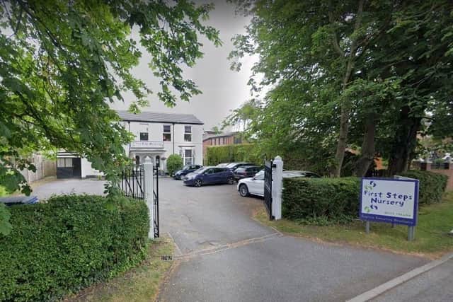When the building was used by First Steps nursery and pre-school