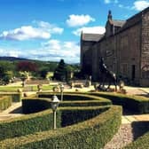 The garden at Great Mitton Hall near Clitheroe will open to the public next month.