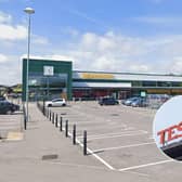 Work has begun to transform the former Morrisons store near Deepdale Retail Park into a Tesco (Credit: Google)