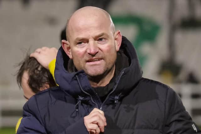 Bamber Bridge boss Jamie Milligan (photo: Ruth Hornby)