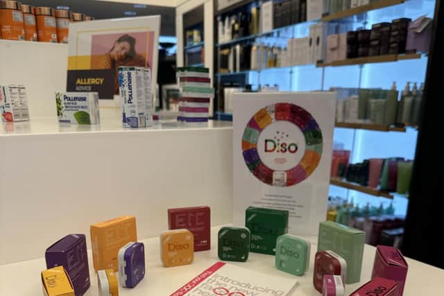 Diso on sale at Harrods Pharmacy.