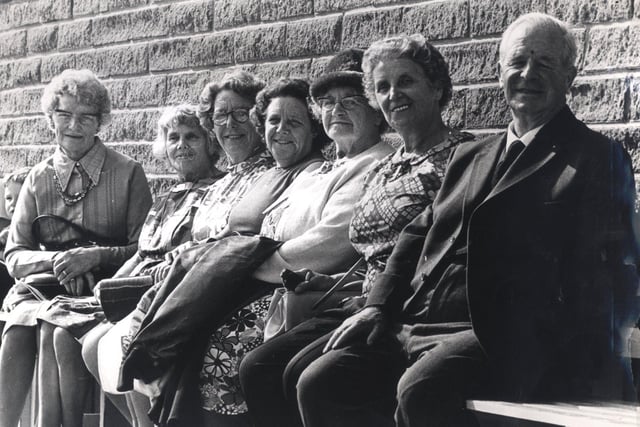 South Yorkshire Pensioners on holiday in Skegness, September 1974