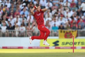 Anderson has been in fine form for Lancashire Lightning in this year's Vitality Blast, claiming 14 wickets in his first eight matches of the competition.