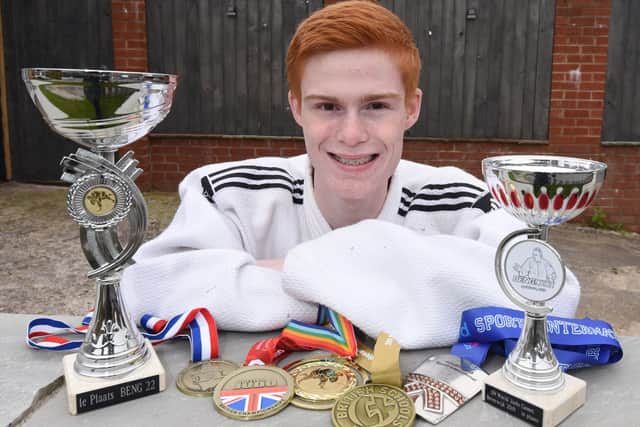Joshuha Hodkinson, 18, from Coppull, who has Asperger's, has been selected to represent the United Kingdom in the Virtus Oceania Asia Games, an international multi-sport competition for elite athletes with an intellectual impairment, next month in Brisbane