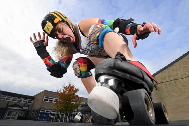 Head coach of Preston Roller Derby Bomb Bee is calling on beginners to join the team