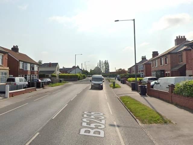 Golden Hill Lane in Leyland is closed from the junction with School Lane due to a fire on Saturday afternoon (November 11).