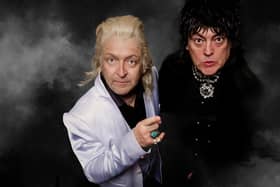 Clinton Baptiste and his arch psychic enemy Ramone from the massively popular Clinton Baptiste’s Paranormal Podcast.