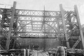 It says on the back of this picture that this would be the entrance. It's an emotive image and probably the earliest one we have on record. All its familiar hallmarks were firmly in place