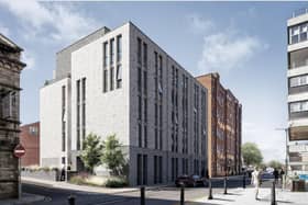 How the apartment block at the junction of Dole Lane and St. Thomas's Road will look (image via Chorley Council planning committee)