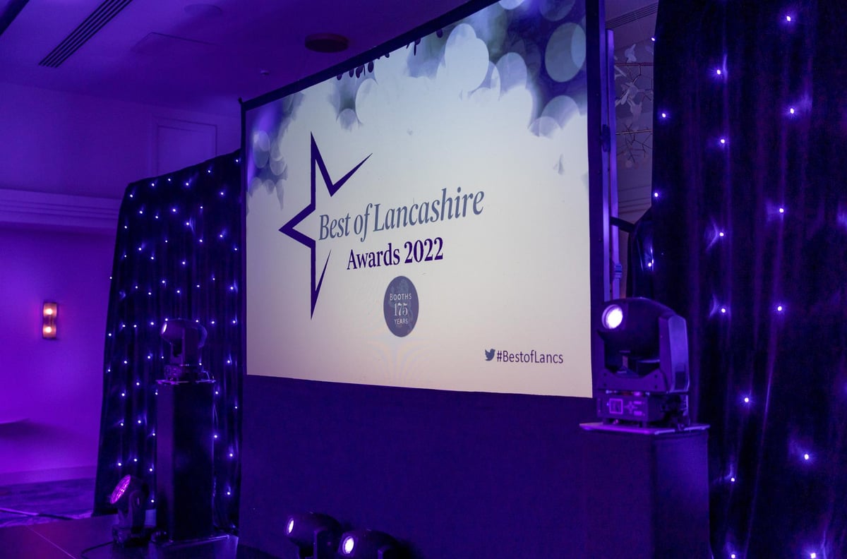 In pictures: Best of Lancashire Awards sponsored by Booths at Crow Wood Hotel & Spa Resort, Burnley