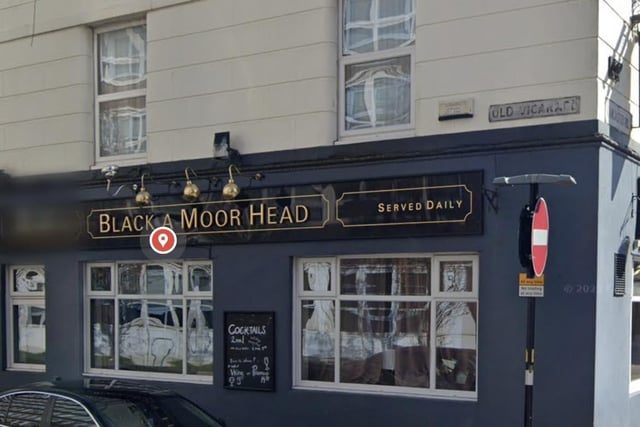 Rated 4: Black A Moor Head at 92 Lancaster Road, Preston; rated on August 31