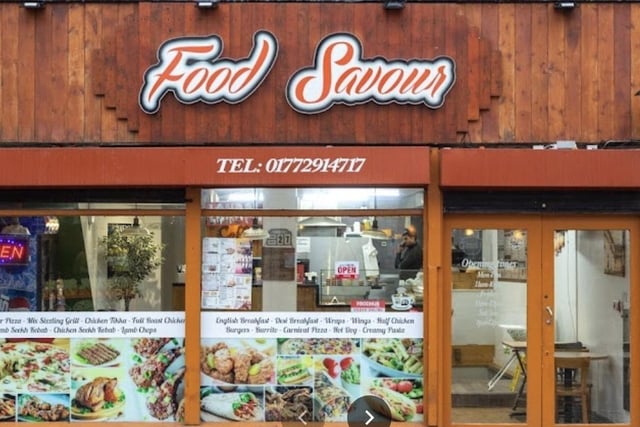Food Savour Ltd, at 119-120 Friargate, Preston. 5 stars.