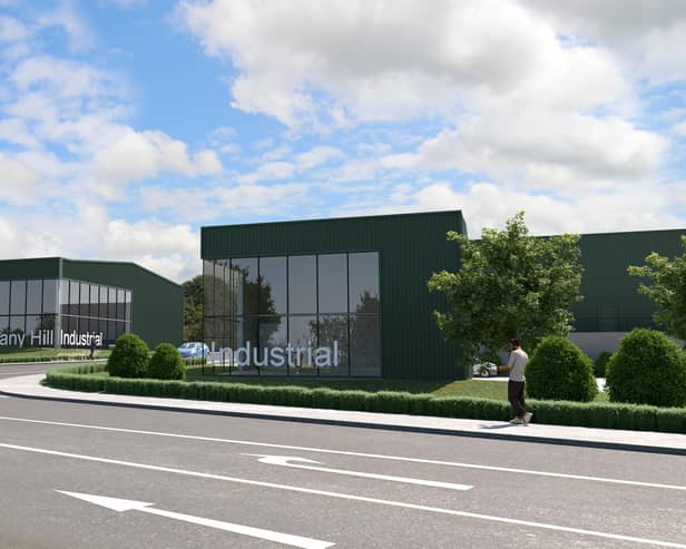 The planned entrance to the Botany Hill development (image coutersy of FIREM)