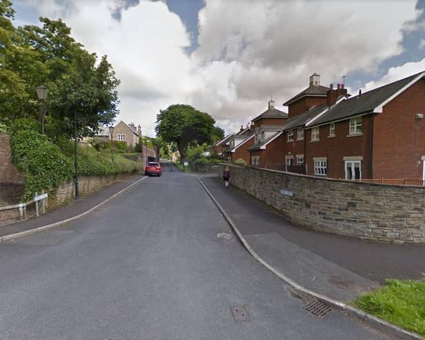 A fire tore through a caravan before spreading to three properties in Spring Mews, Whittle-le-Woods (Credit: Google)