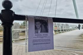 Daniel Hives has been missing for 12 weeks.