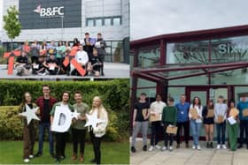A-level and T-level students across Lancashire celebrate as their hard work pays off