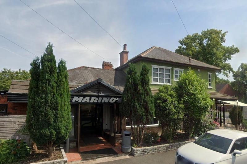 Marino's Italian Restaurant & Pizzaria on Watling Street Road has a rating of 4.7 out of 5 from 637 Google reviews