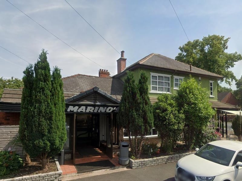 Marino's Italian Restaurant & Pizzaria on Watling Street Road has a rating of 4.7 out of 5 from 637 Google reviews