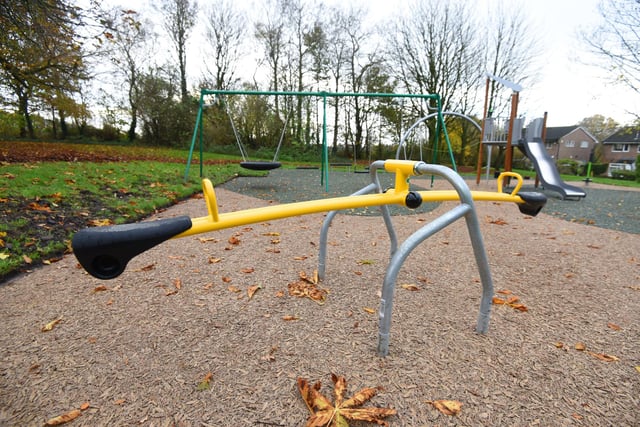 The play area now includes a variety of swings, multi climbers, roundabouts, seesaws and slides for ages two to eight