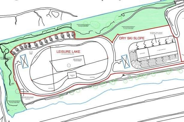 Plans submitted to Preston Council showing the proposed layout