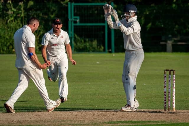 Danny Gilbert (left) takes charge of Garstang CC's first XI this season Picture: Tim Gilbert/Preston Photographic Society