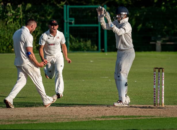 Danny Gilbert (left) takes charge of Garstang CC's first XI this season Picture: Tim Gilbert/Preston Photographic Society