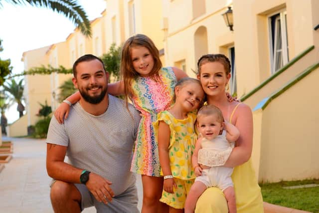 Jordan and his family.