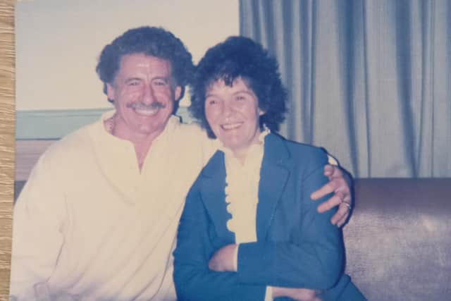 Gordon Waddington with his wife Eileen. The couple worked together as school caretakers and also play leaders, helping to change and improve the lives of hundreds of young people in Burnley