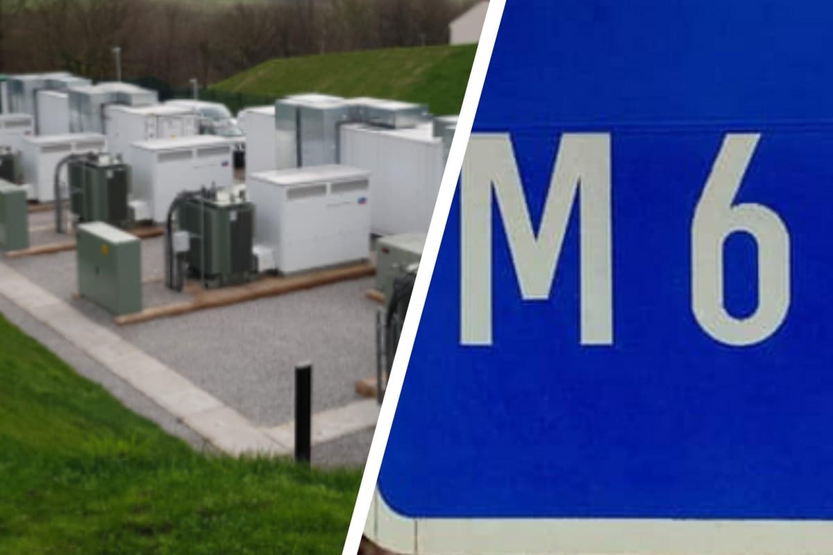 Emergency plan demanded for Preston battery storage plant to protect M6 from fire