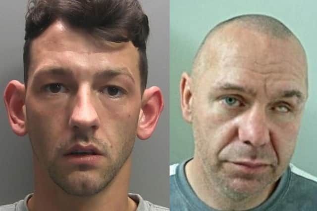 Daniel Burtak (pictured left) and Colin Naylor (pictured right). (Credit: Lancashire Police)