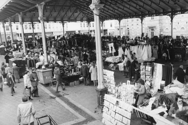 Preston's covered market, pictured here in 1984, was the place to grab yourself a bargain, with a large number of different stalls to choose from