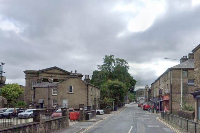 A man was hospitalised after being stabbed in Bacup Road, Rawtenstall (Credit: Google)