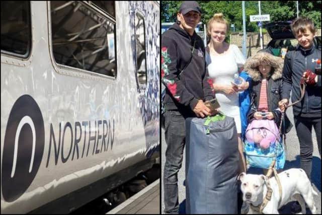 Northern is investigating how the family were able to buy the phantom train tickets.