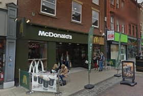 The McDonald's on Friargate 