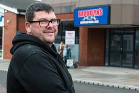 Owner Andrew Bland, 47, said it was with a 'heavy heart' that he was forced to shut Brooklyn's Diner & Bar in Bamber Bridge