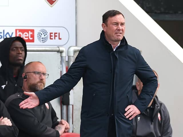 Derek Adams has lined up eight pre-season games for Morecambe Photo: Jan Kruger/Getty Images