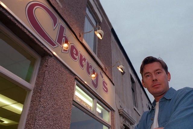 The fish and chip shop on Ripon Street, Preston, which changed hands a number of times over the years. Here Simon Cherry stands outside the shop in 2000. He could go out of business if the council carries out its threat to turn the road into a cul-de-sac