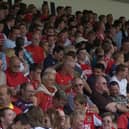 Morecambe v Barnet. The first game as a Football League club for the Shrimps.