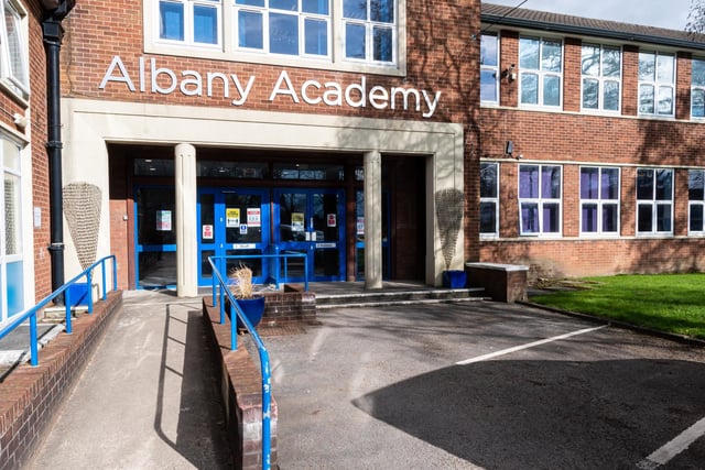 Albany Academy had 193 applicants put the school as a first preference but only 121 of these were offered places. This means 72 pupils did not get a place.