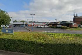 A pedestrian was struck by a vehicle on the McDonald’s car park in Churchill Way, Leyland (Credit: Google)