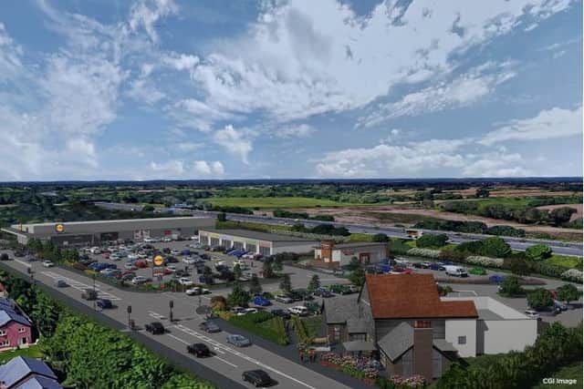 Miller & Carter still plan on opening a restaurant at Eastway Hub retail Park, near Broughton roundabout in Fulwood. (Picture by Savills Manchester)