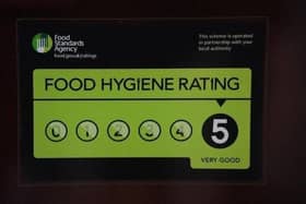 Thes food establishments have been given new food hygiene ratings.
