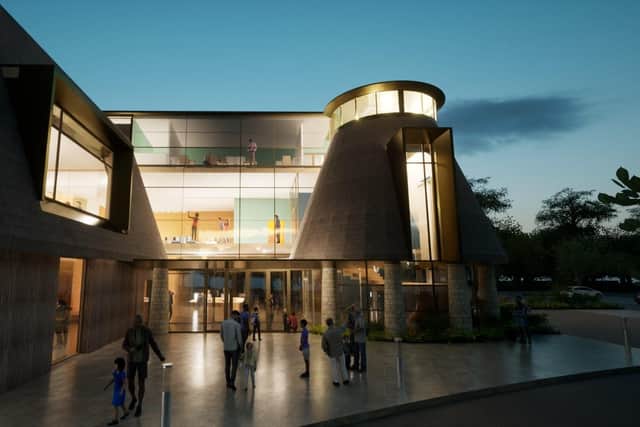 An artist's impression of the new centre.